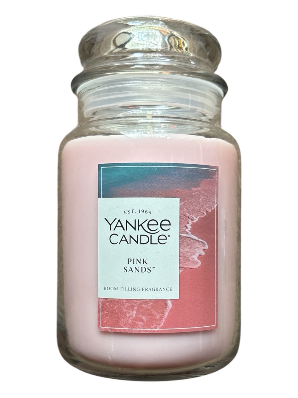 Yankee Candle Pink Sands Large Jar Candle - Light Pink